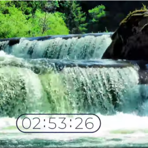 Water Fall 3min Timer