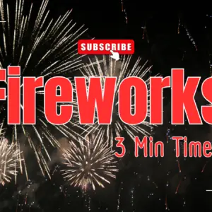 Fireworks 3 min Countdown